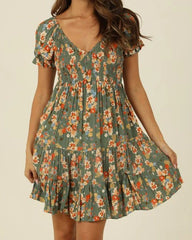 Living The Dream Green Dress